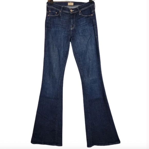Mother The Cruiser Flare Jeans in Clean Sweep Size 25 - Picture 2 of 13
